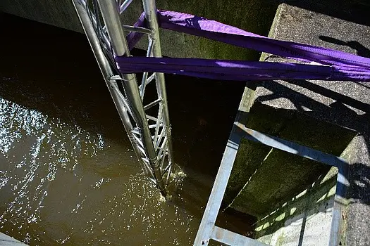 Enposition der Messflügel