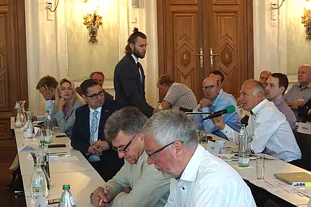 Offenes Gespräch mit den Teilnehmenden