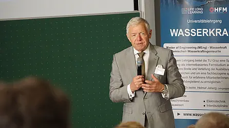 Praktikerkonferenz Wasserkraft Moderation Helmut Jaberg